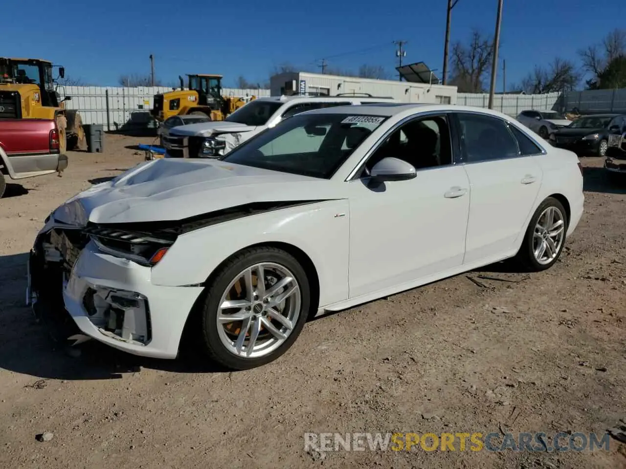 1 fotografías del automóvil dañado WAUEAAF46NN014687 AUDI A4 2022