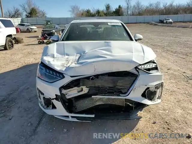 11 fotografías del automóvil dañado WAUEAAF46NN014687 AUDI A4 2022