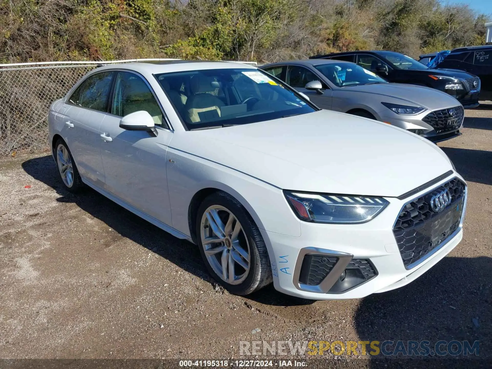 1 fotografías del automóvil dañado WAUEAAF47NN015119 AUDI A4 2022