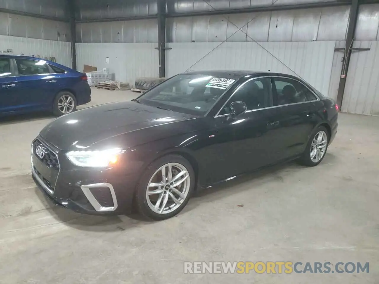 1 fotografías del automóvil dañado WAUEAAF49NN013775 AUDI A4 2022