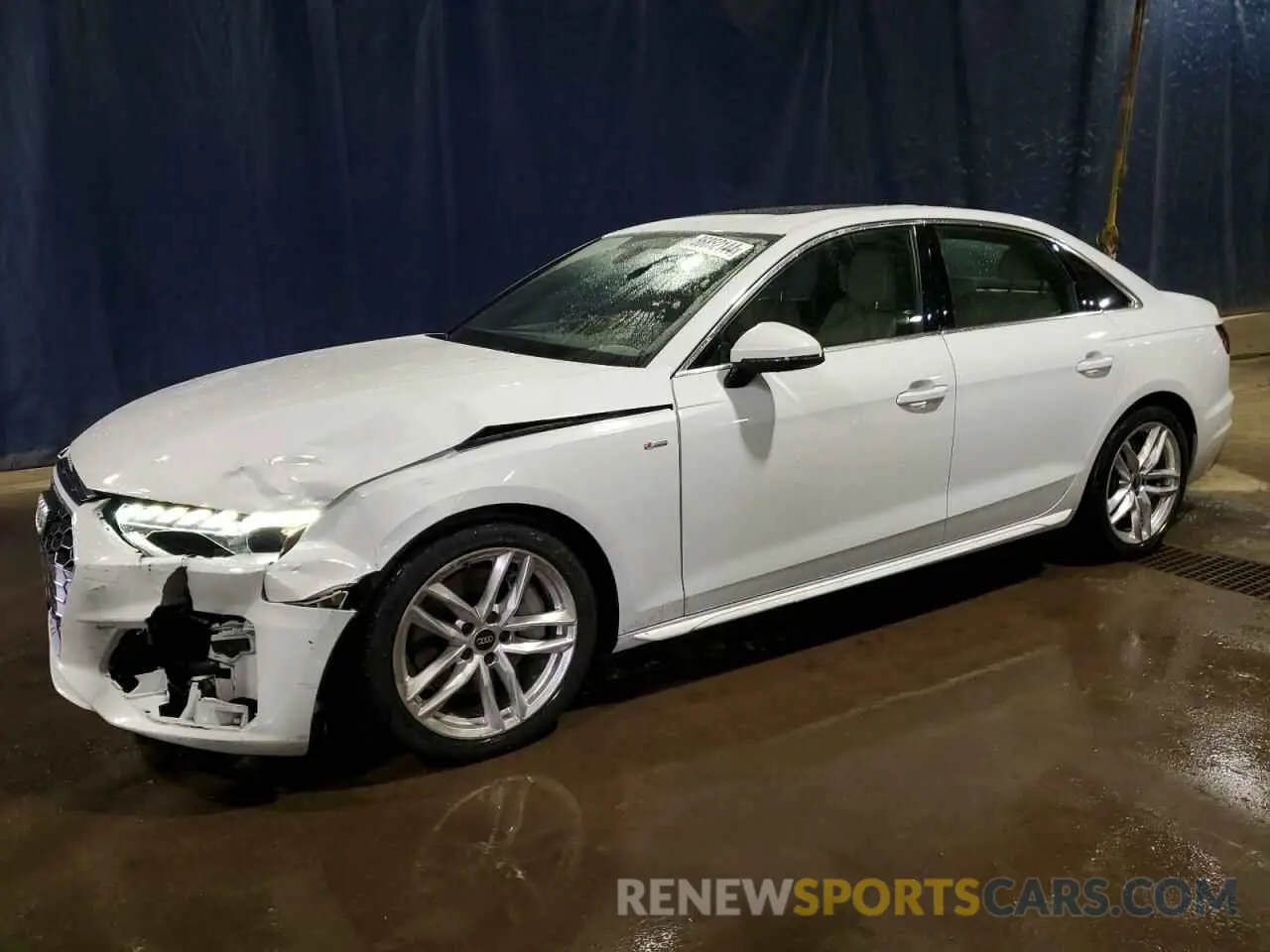 1 fotografías del automóvil dañado WAUEAAF4XNA015607 AUDI A4 2022