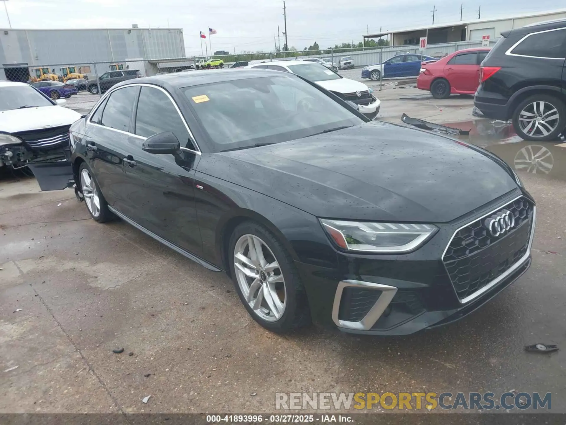 1 fotografías del automóvil dañado WAUEAAF4XNN006477 AUDI A4 2022