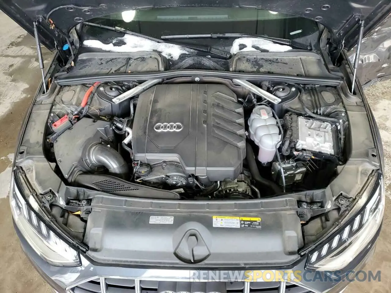 11 fotografías del automóvil dañado WA18AAF40PA027729 AUDI A4 2023