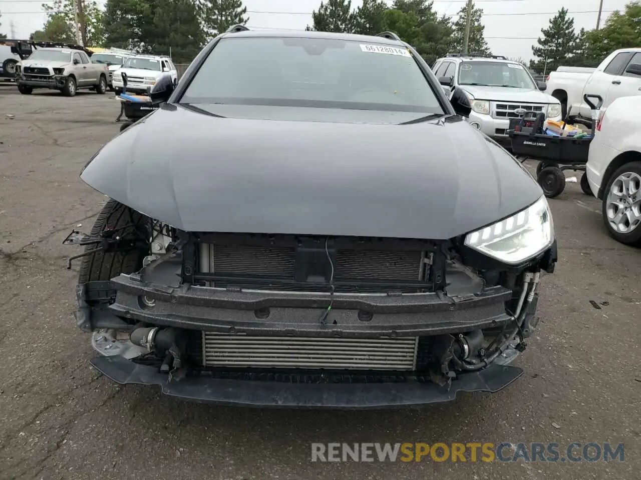 5 fotografías del automóvil dañado WA18AAF43PA023528 AUDI A4 2023
