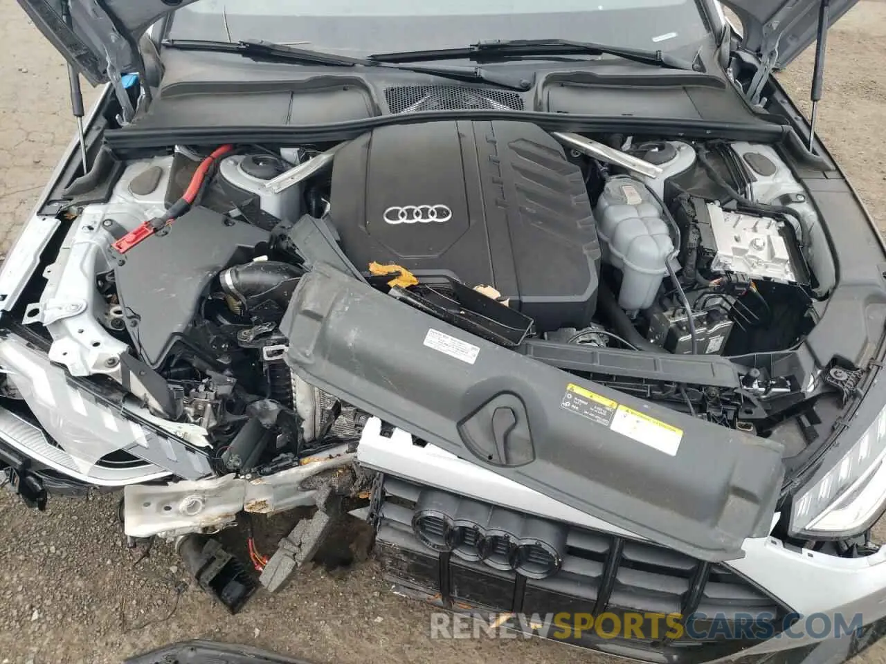 11 fotografías del automóvil dañado WA18AAF46PA047631 AUDI A4 2023