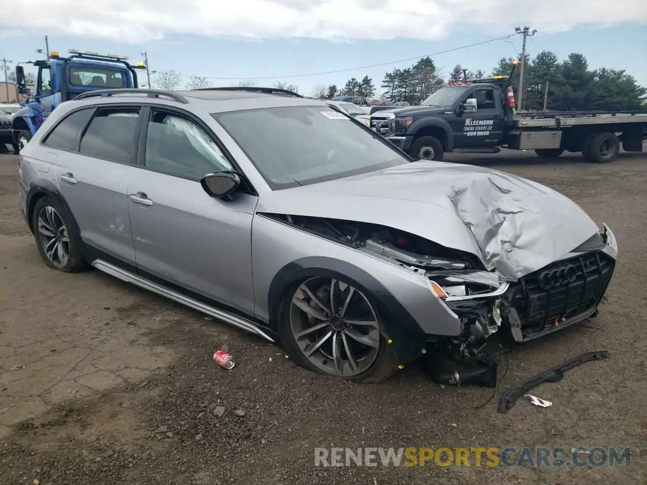 4 fotografías del automóvil dañado WA18AAF46PA047631 AUDI A4 2023