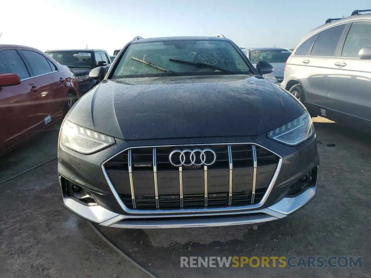 5 fotografías del automóvil dañado WA18AAF47PA040381 AUDI A4 2023