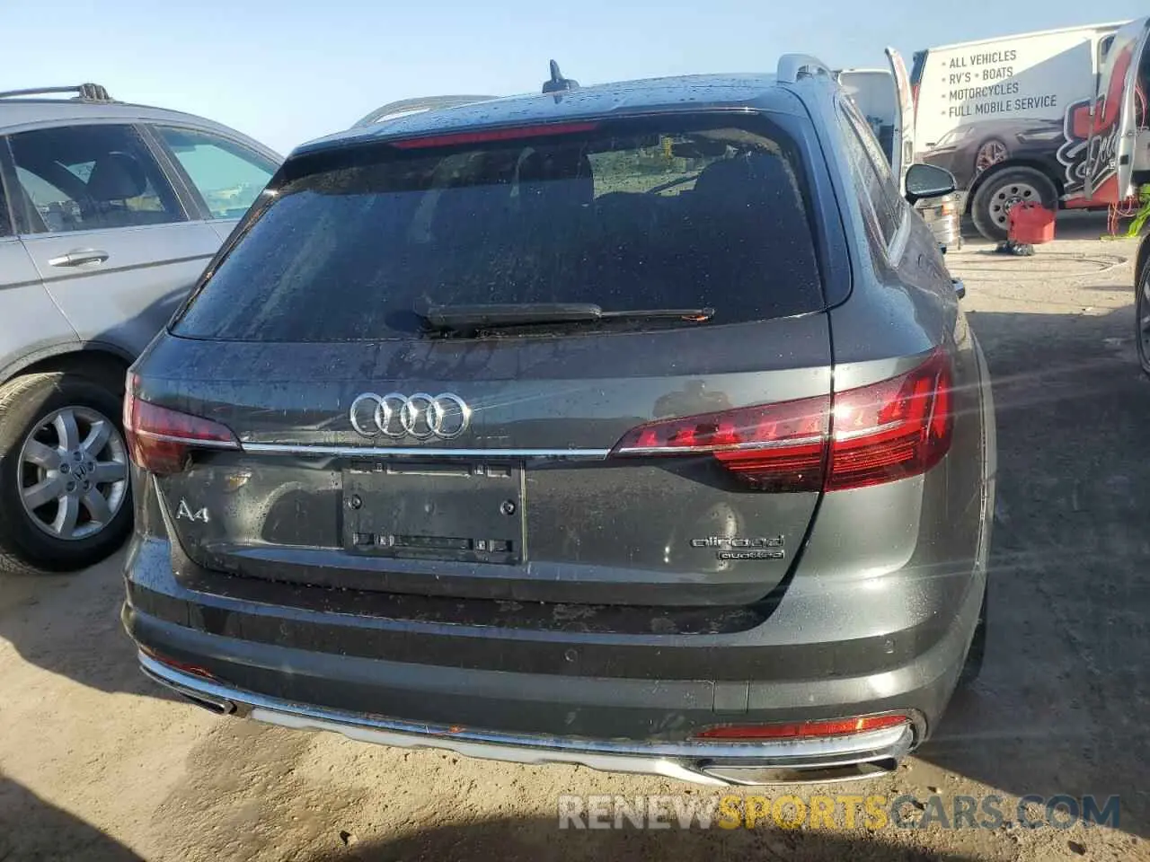 6 fotografías del automóvil dañado WA18AAF47PA040381 AUDI A4 2023