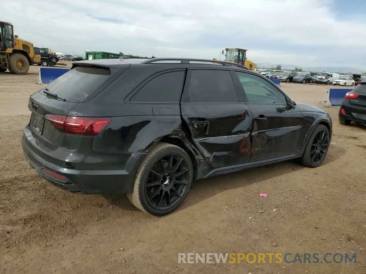 3 fotografías del automóvil dañado WA18AAF4XPA040231 AUDI A4 2023