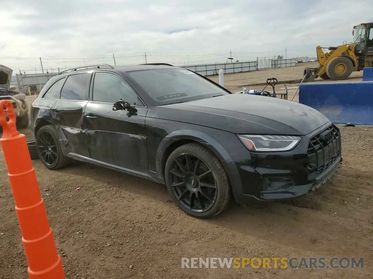 4 fotografías del automóvil dañado WA18AAF4XPA040231 AUDI A4 2023