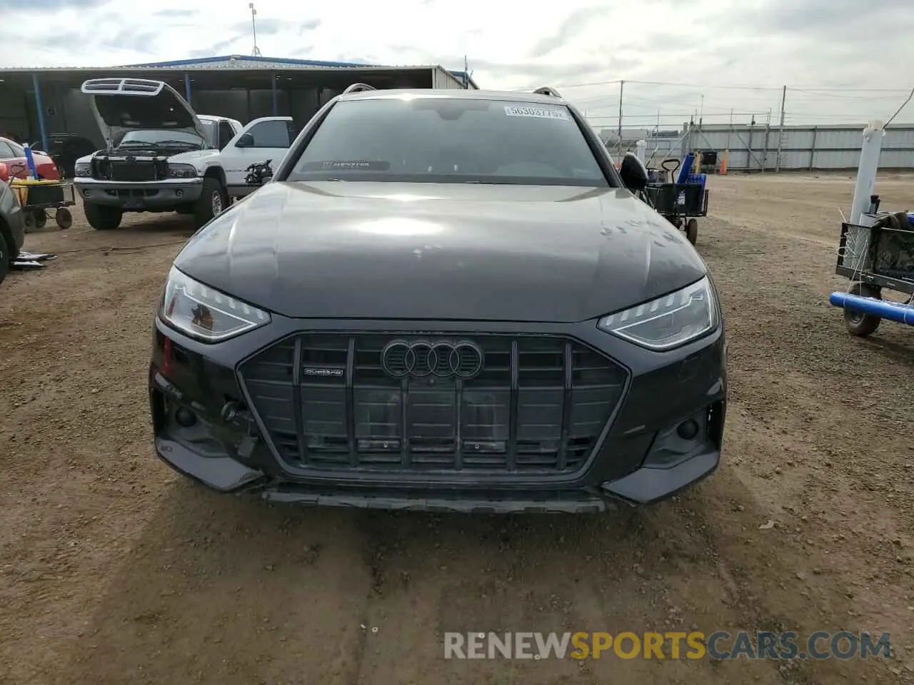 5 fotografías del automóvil dañado WA18AAF4XPA040231 AUDI A4 2023