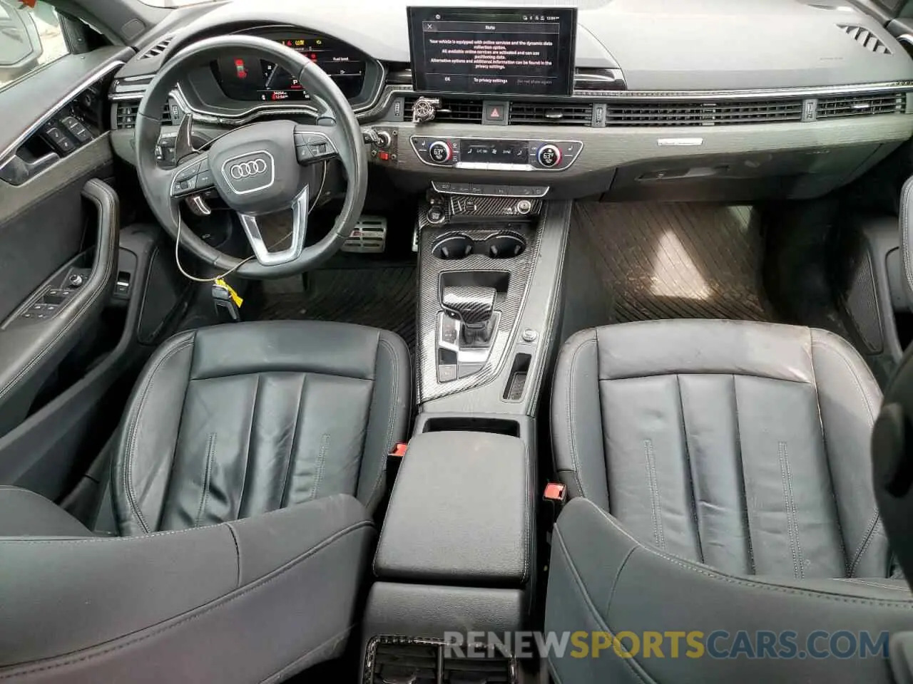 8 fotografías del automóvil dañado WA18AAF4XPA040231 AUDI A4 2023