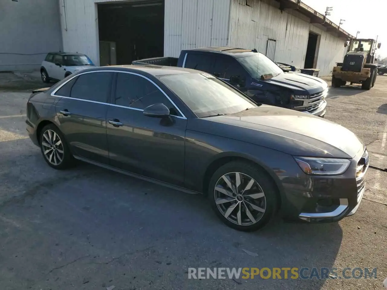 4 fotografías del automóvil dañado WAUABAF40PN020371 AUDI A4 2023