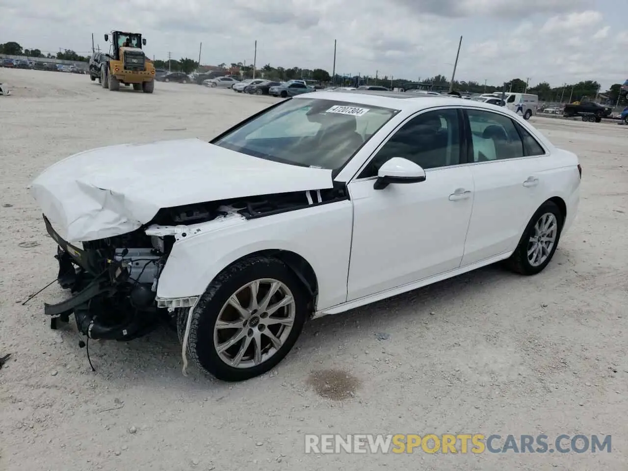 1 fotografías del automóvil dañado WAUABAF42PN000865 AUDI A4 2023
