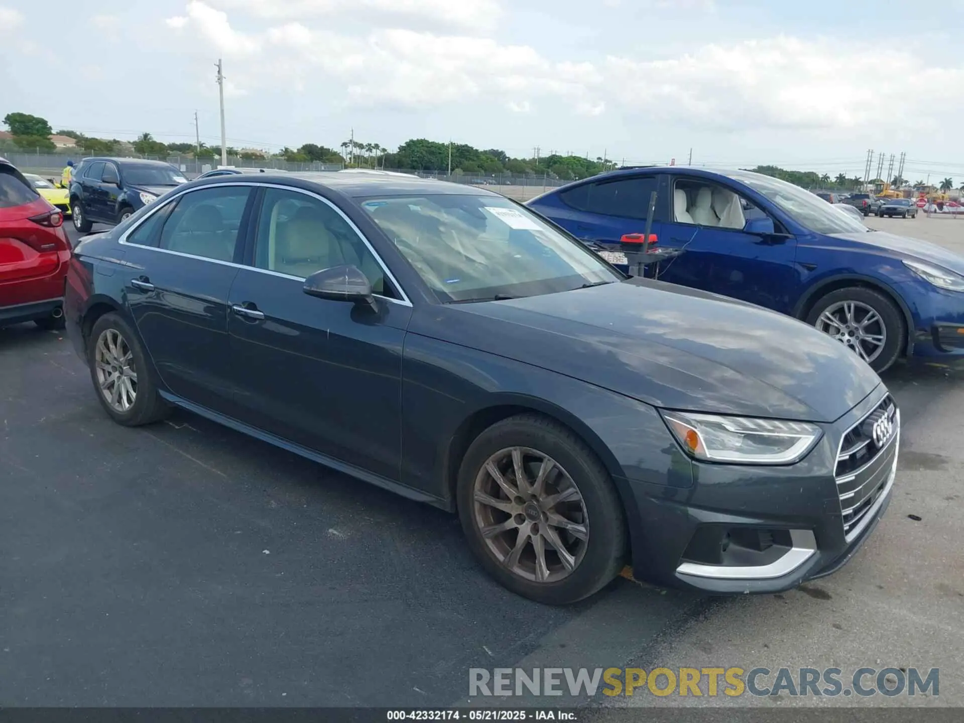 1 fotografías del automóvil dañado WAUABAF44PN004836 AUDI A4 2023