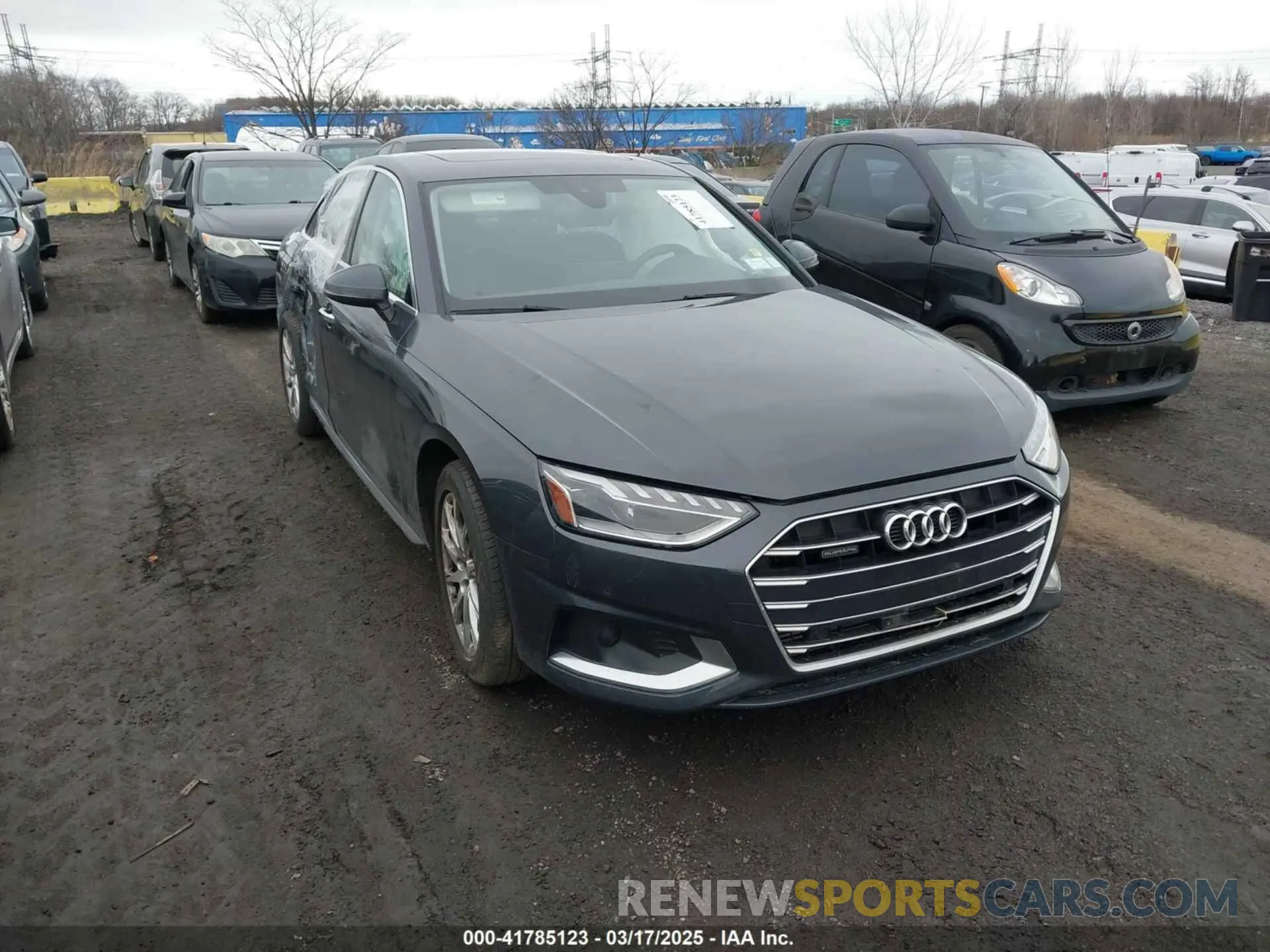 1 fotografías del automóvil dañado WAUABAF46PA021970 AUDI A4 2023