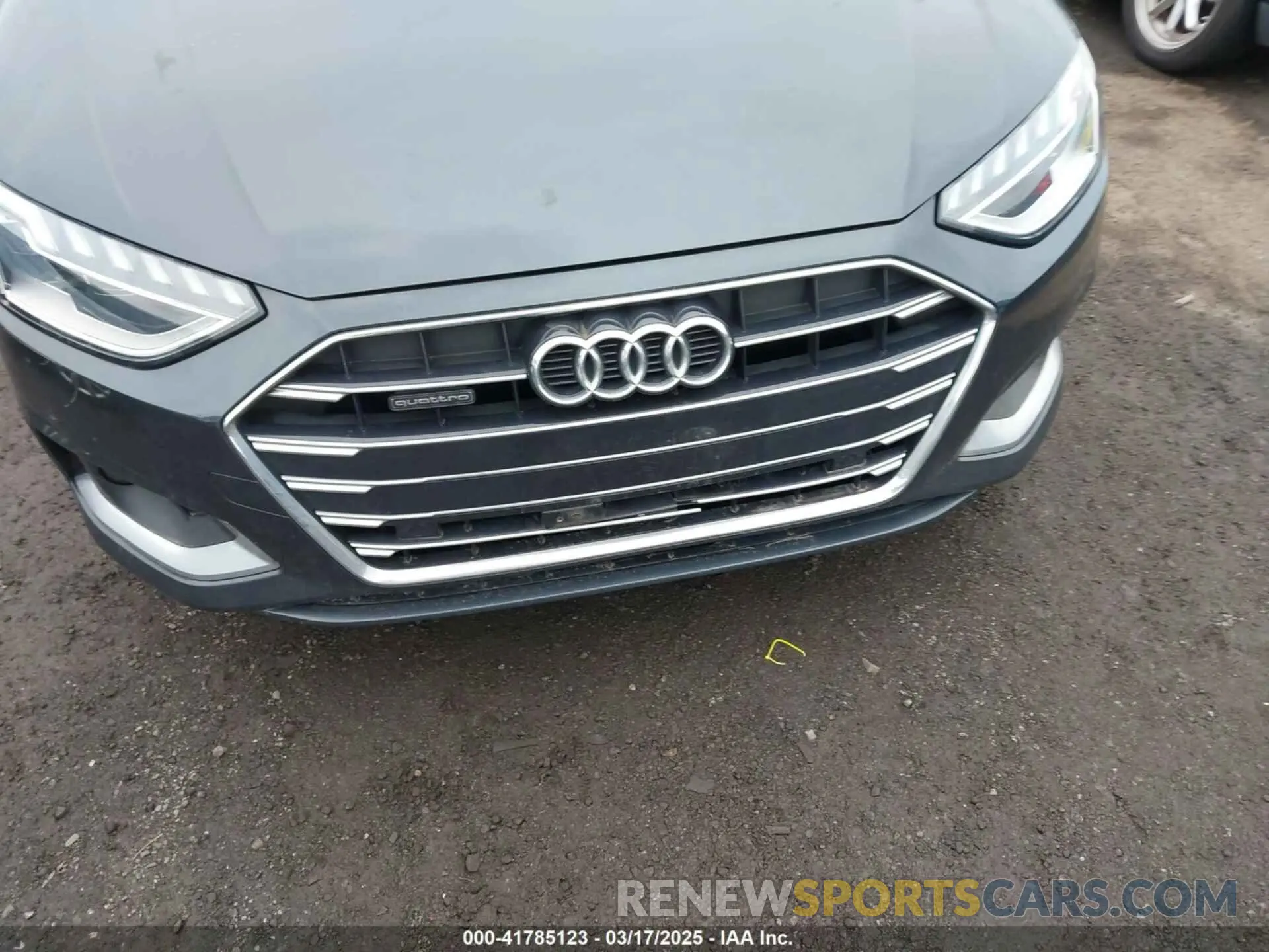 17 fotografías del automóvil dañado WAUABAF46PA021970 AUDI A4 2023