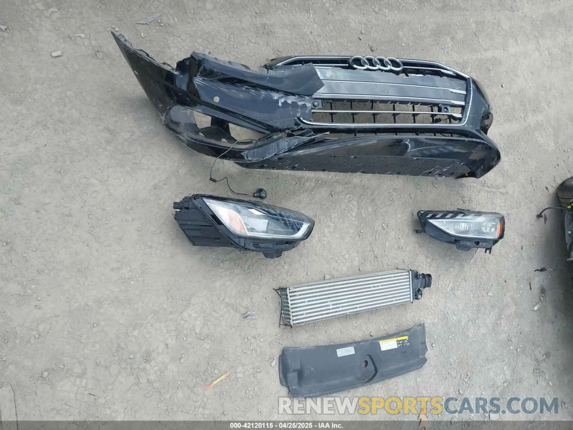 12 fotografías del automóvil dañado WAUABAF47PA033156 AUDI A4 2023