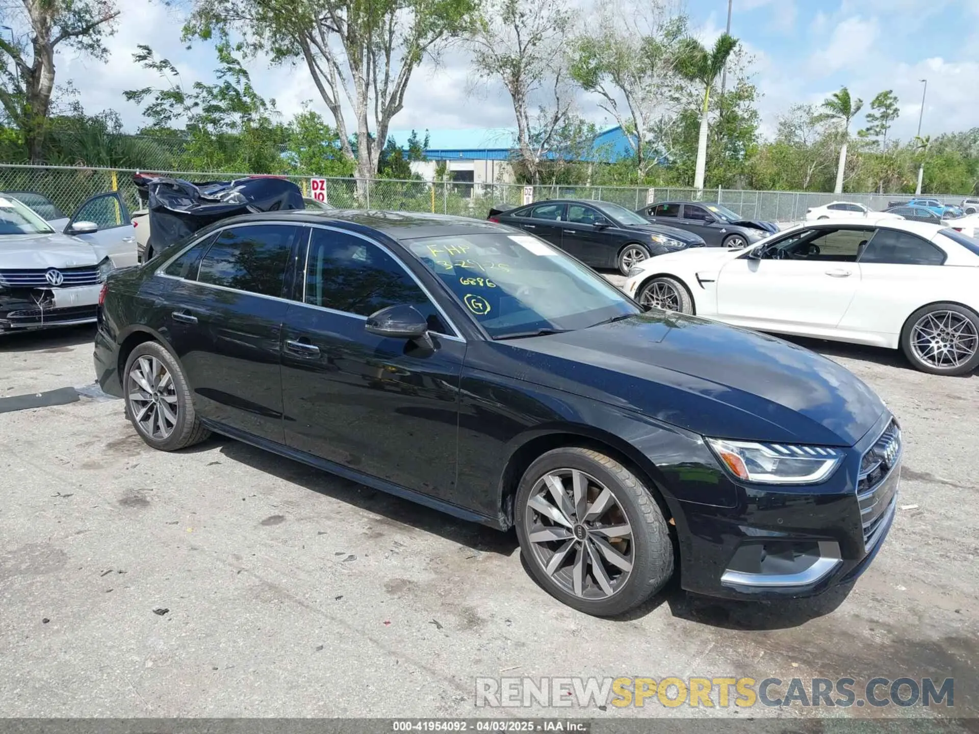 1 fotografías del automóvil dañado WAUABAF47PN006886 AUDI A4 2023