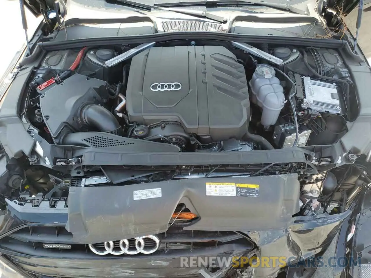 11 fotografías del automóvil dañado WAUBBAF41PN022666 AUDI A4 2023