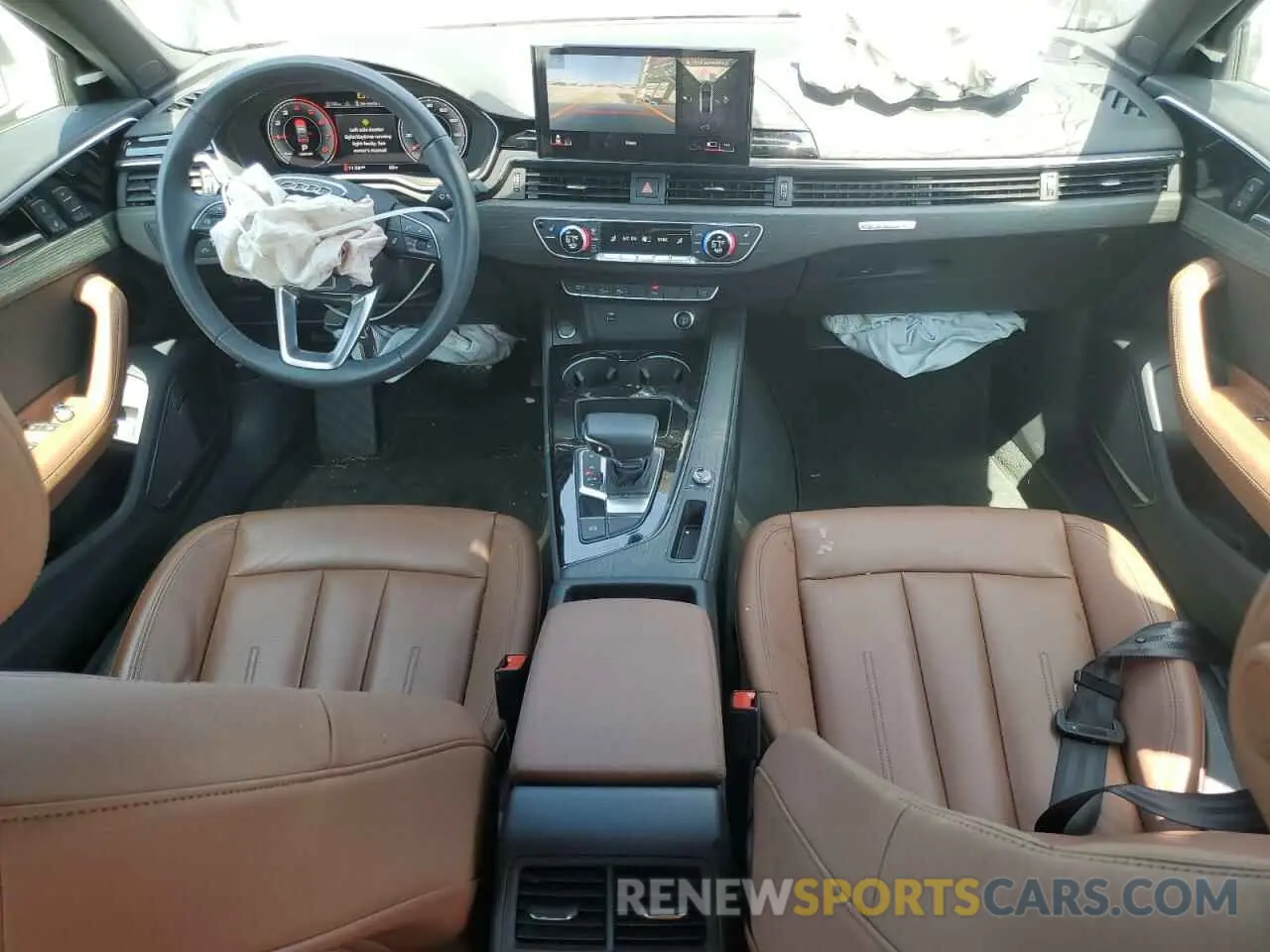 8 fotografías del automóvil dañado WAUBBAF41PN022666 AUDI A4 2023