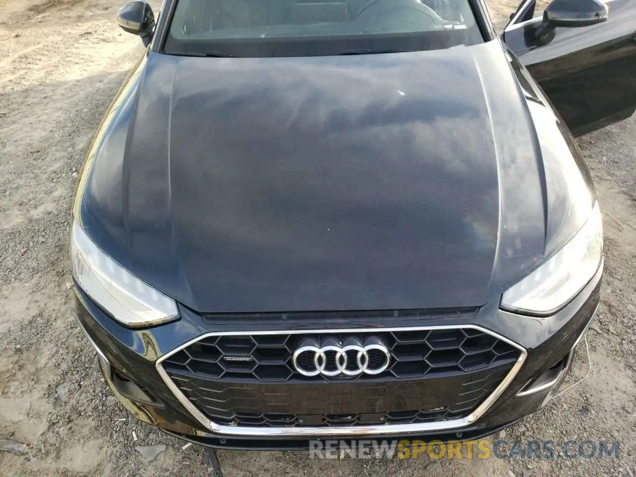 11 fotografías del automóvil dañado WAUEAAF43PA029853 AUDI A4 2023
