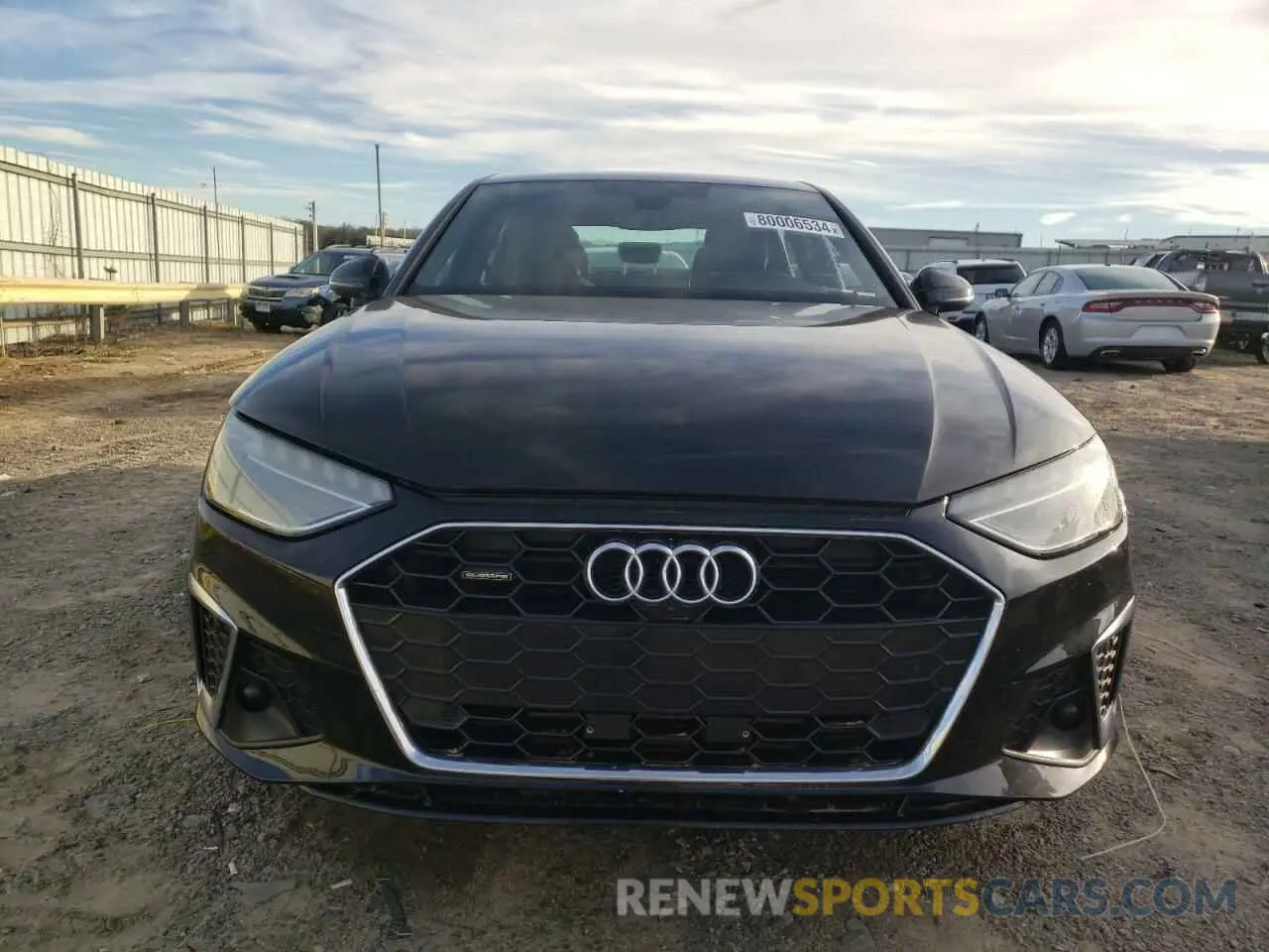 5 fotografías del automóvil dañado WAUEAAF43PA029853 AUDI A4 2023