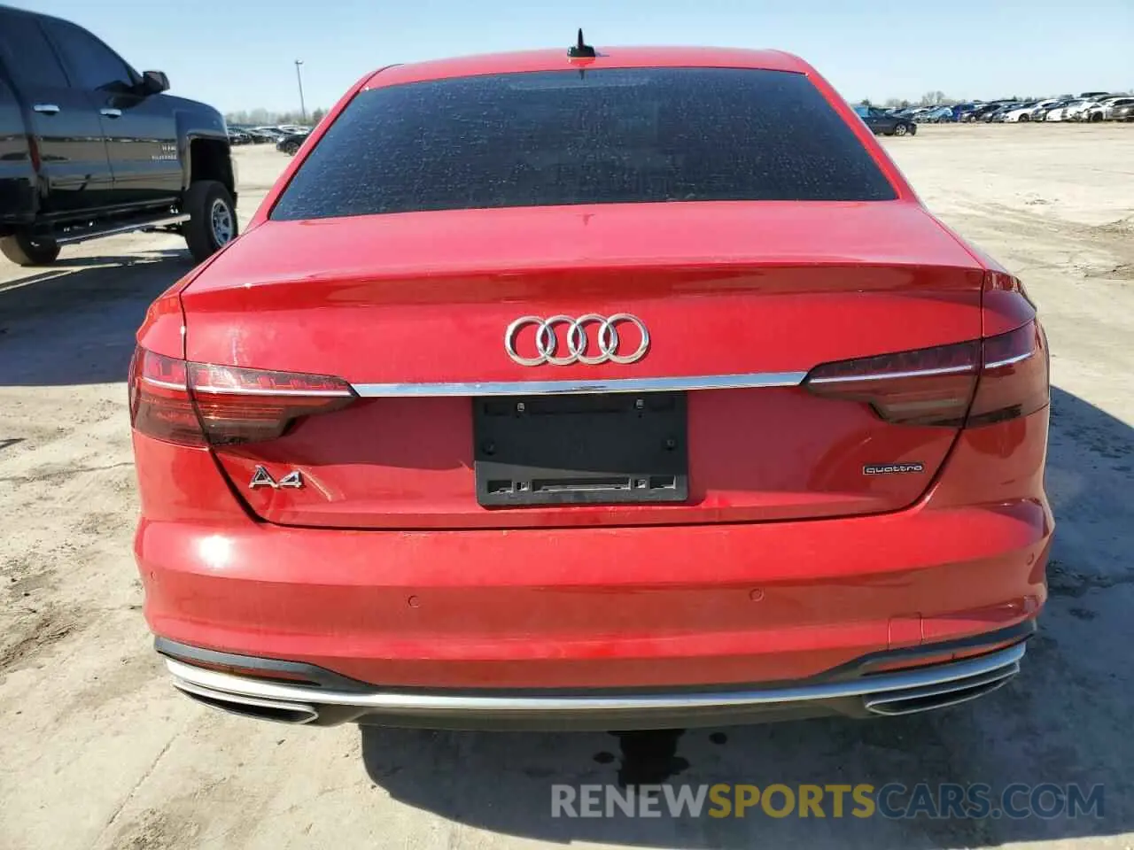 6 fotografías del automóvil dañado WAUEAAF43PN002886 AUDI A4 2023