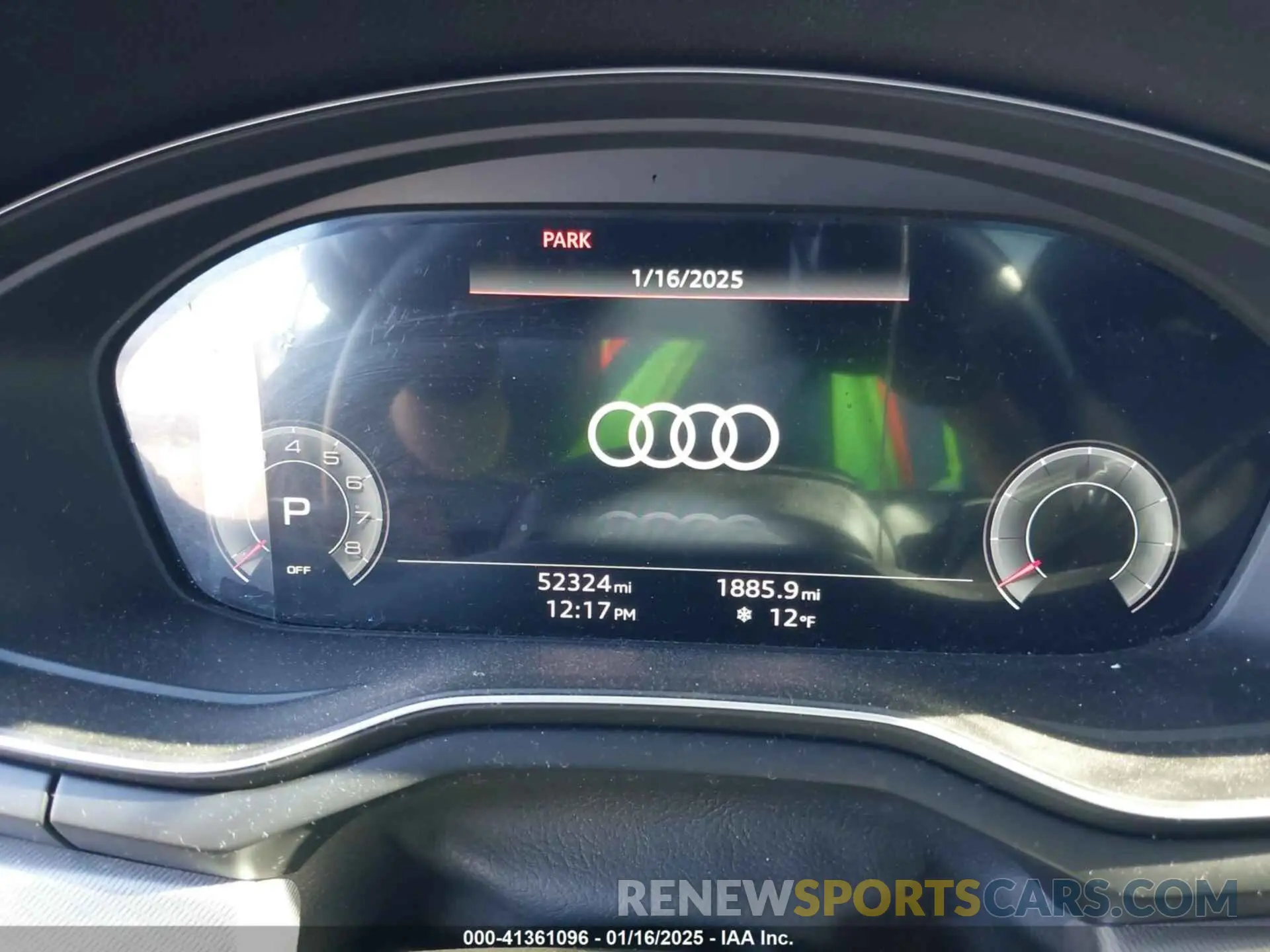 15 fotografías del automóvil dañado WAUEAAF44PA035032 AUDI A4 2023