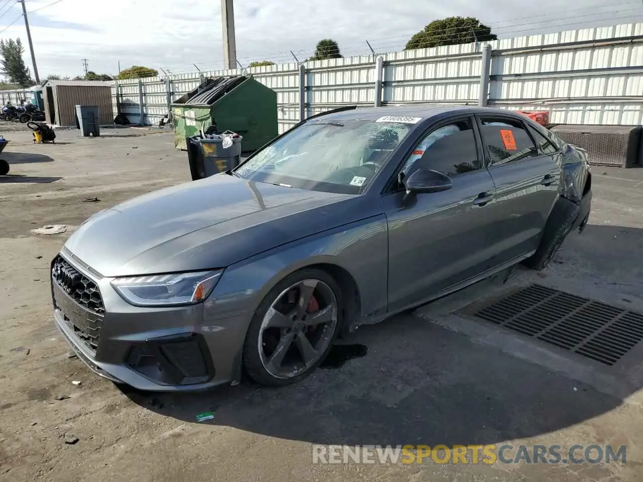 1 fotografías del automóvil dañado WAUEAAF45PA032267 AUDI A4 2023