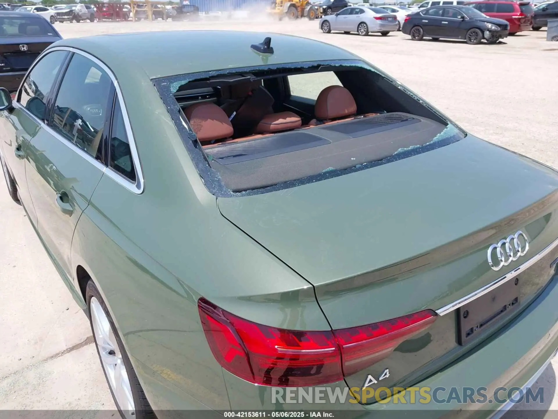 6 fotografías del automóvil dañado WAUEAAF45PN006549 AUDI A4 2023