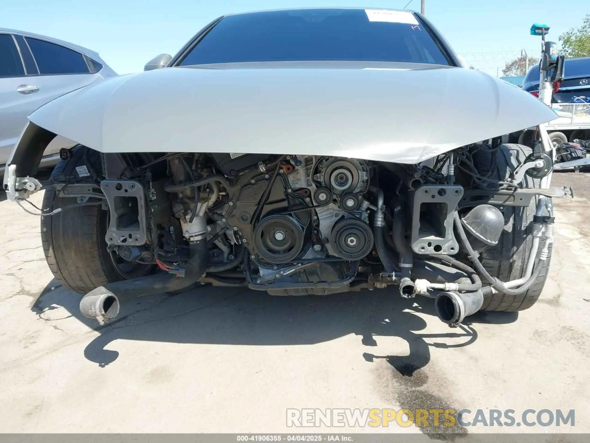 6 fotografías del automóvil dañado WAUEAAF45PN007135 AUDI A4 2023