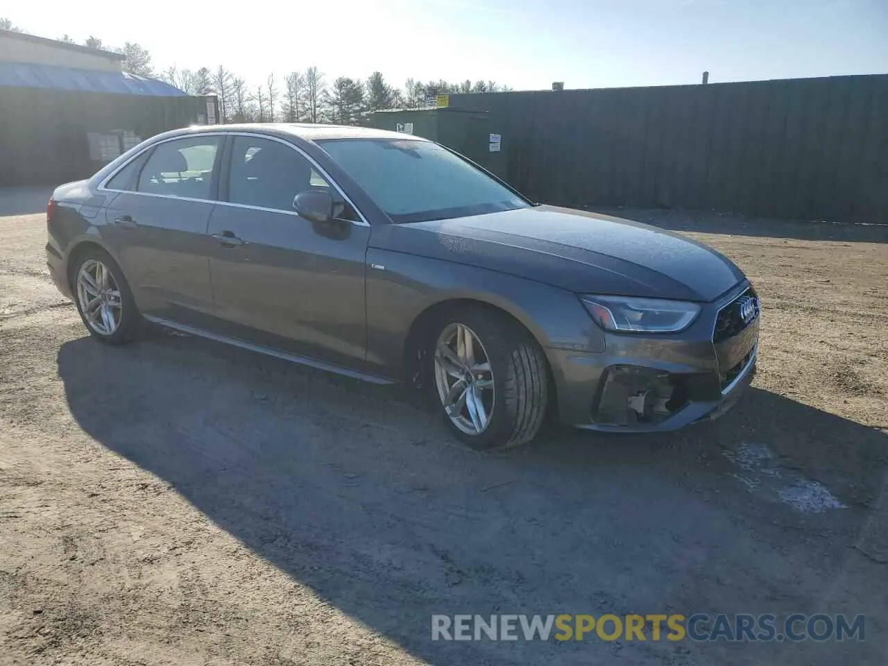 4 fotografías del automóvil dañado WAUEAAF45PN011623 AUDI A4 2023