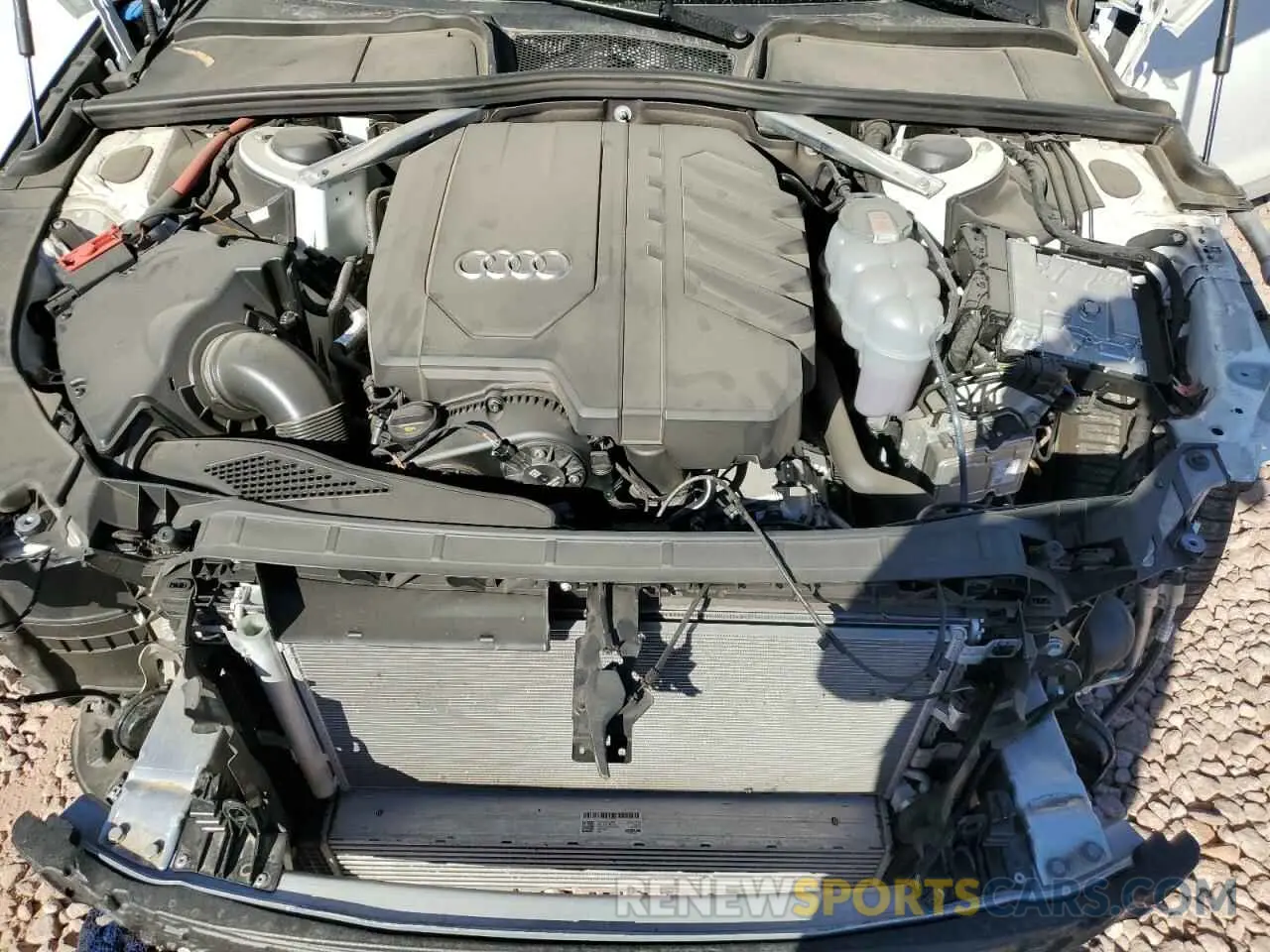 11 fotografías del automóvil dañado WAUEAAF46PA030642 AUDI A4 2023