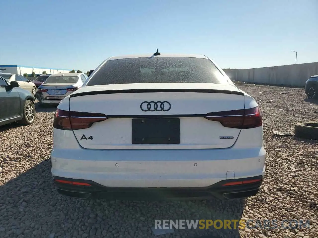 6 fotografías del automóvil dañado WAUEAAF46PA030642 AUDI A4 2023
