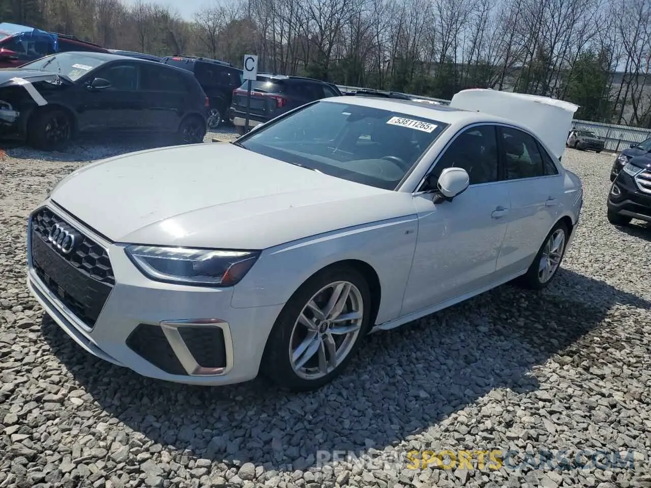 1 fotografías del automóvil dañado WAUEAAF46PN001442 AUDI A4 2023