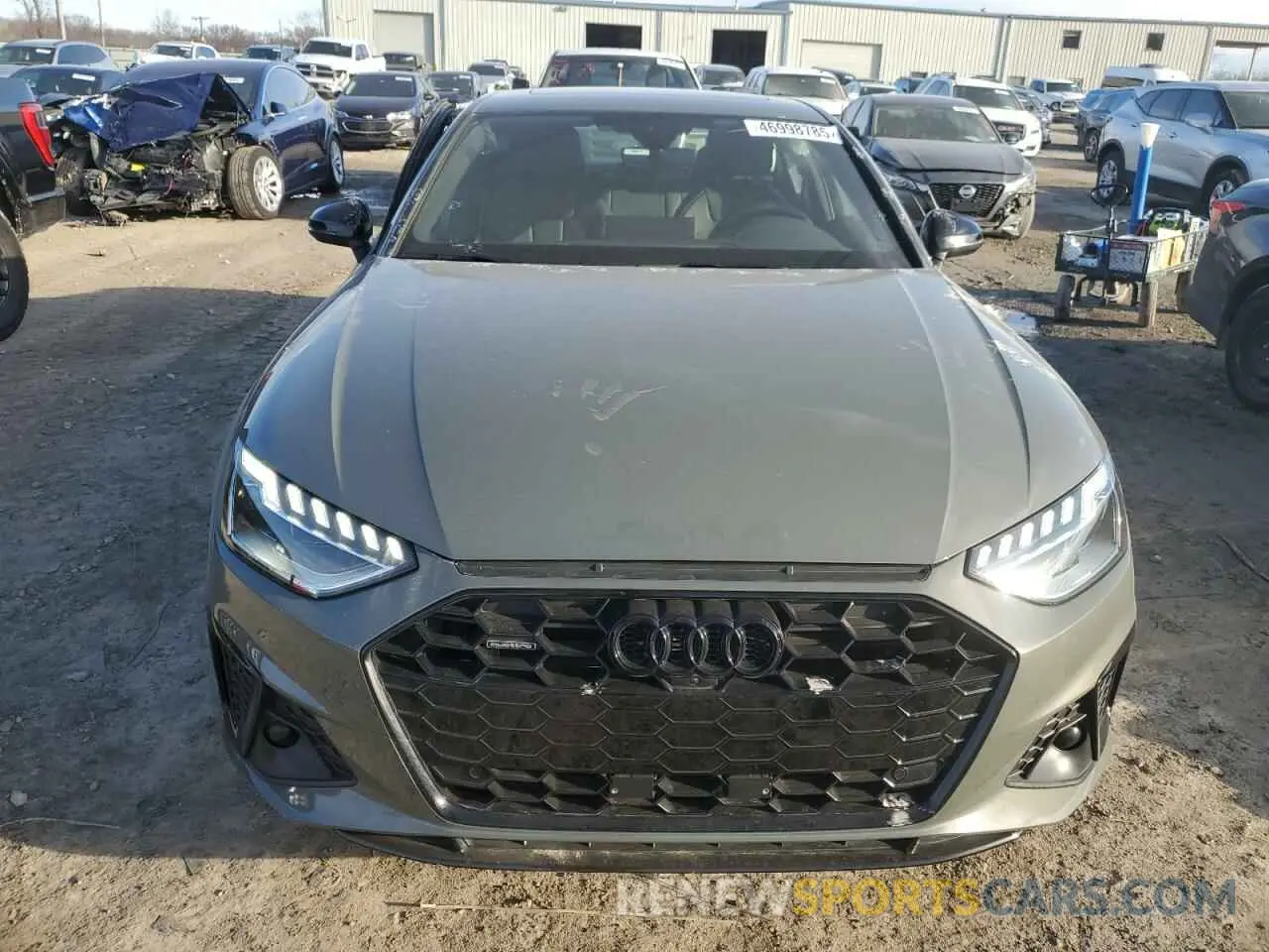 5 fotografías del automóvil dañado WAUEAAF47PA013459 AUDI A4 2023