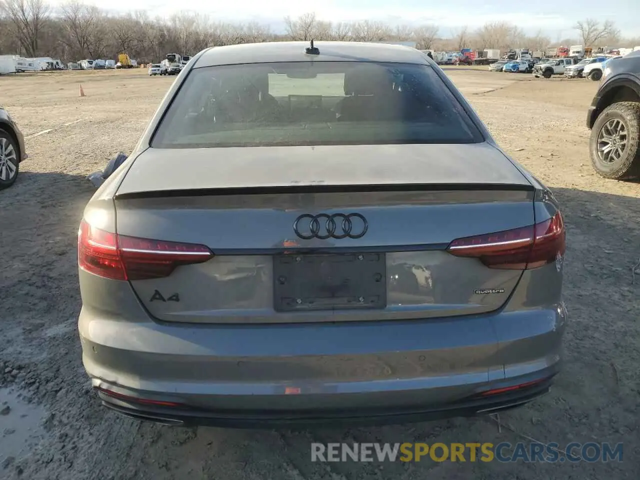 6 fotografías del automóvil dañado WAUEAAF47PA013459 AUDI A4 2023
