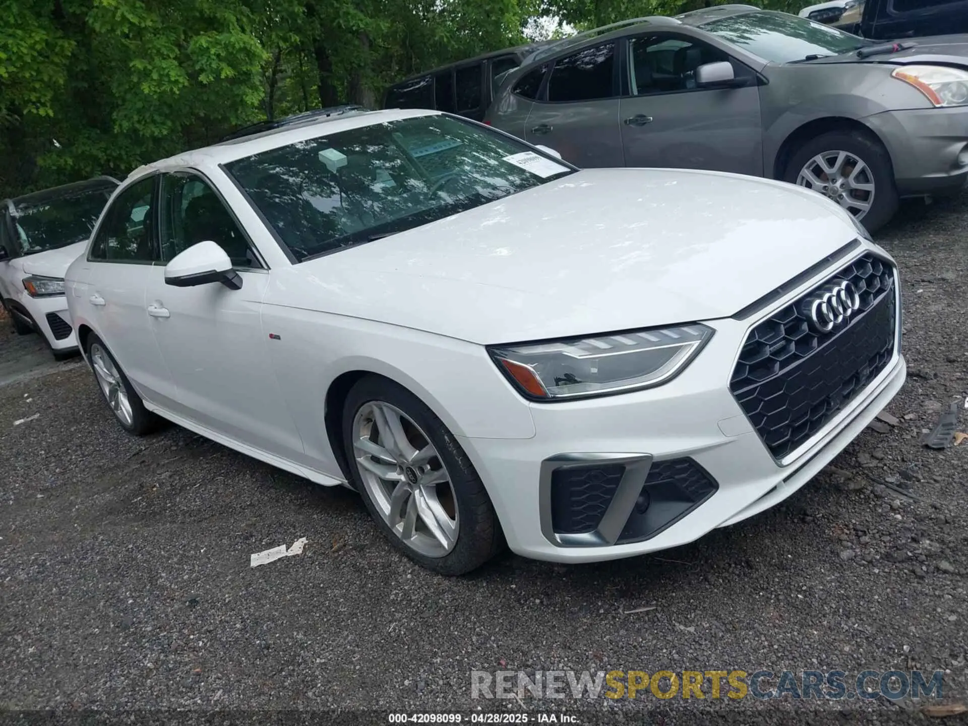 1 fotografías del automóvil dañado WAUEAAF47PN001966 AUDI A4 2023