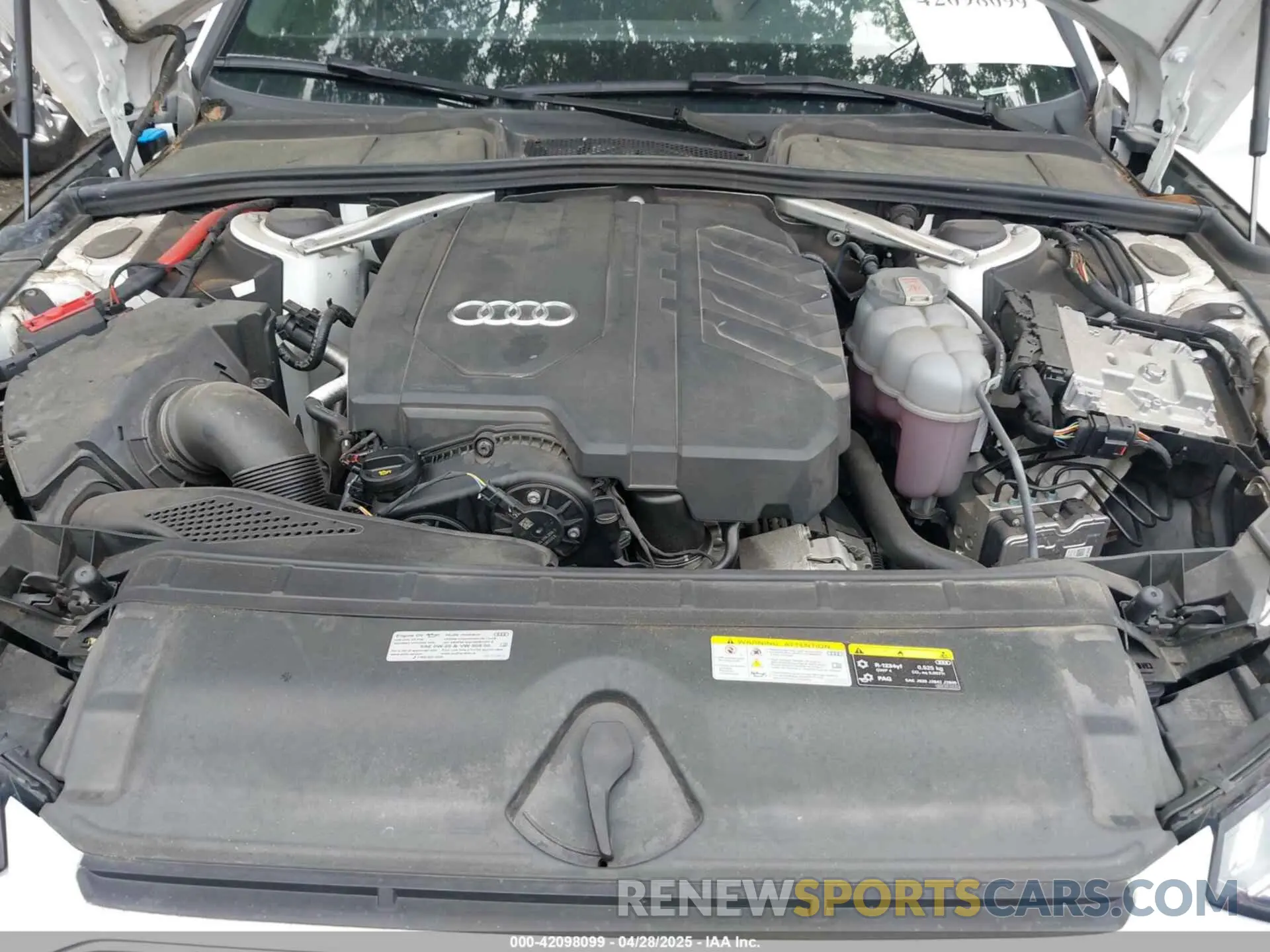 10 fotografías del automóvil dañado WAUEAAF47PN001966 AUDI A4 2023