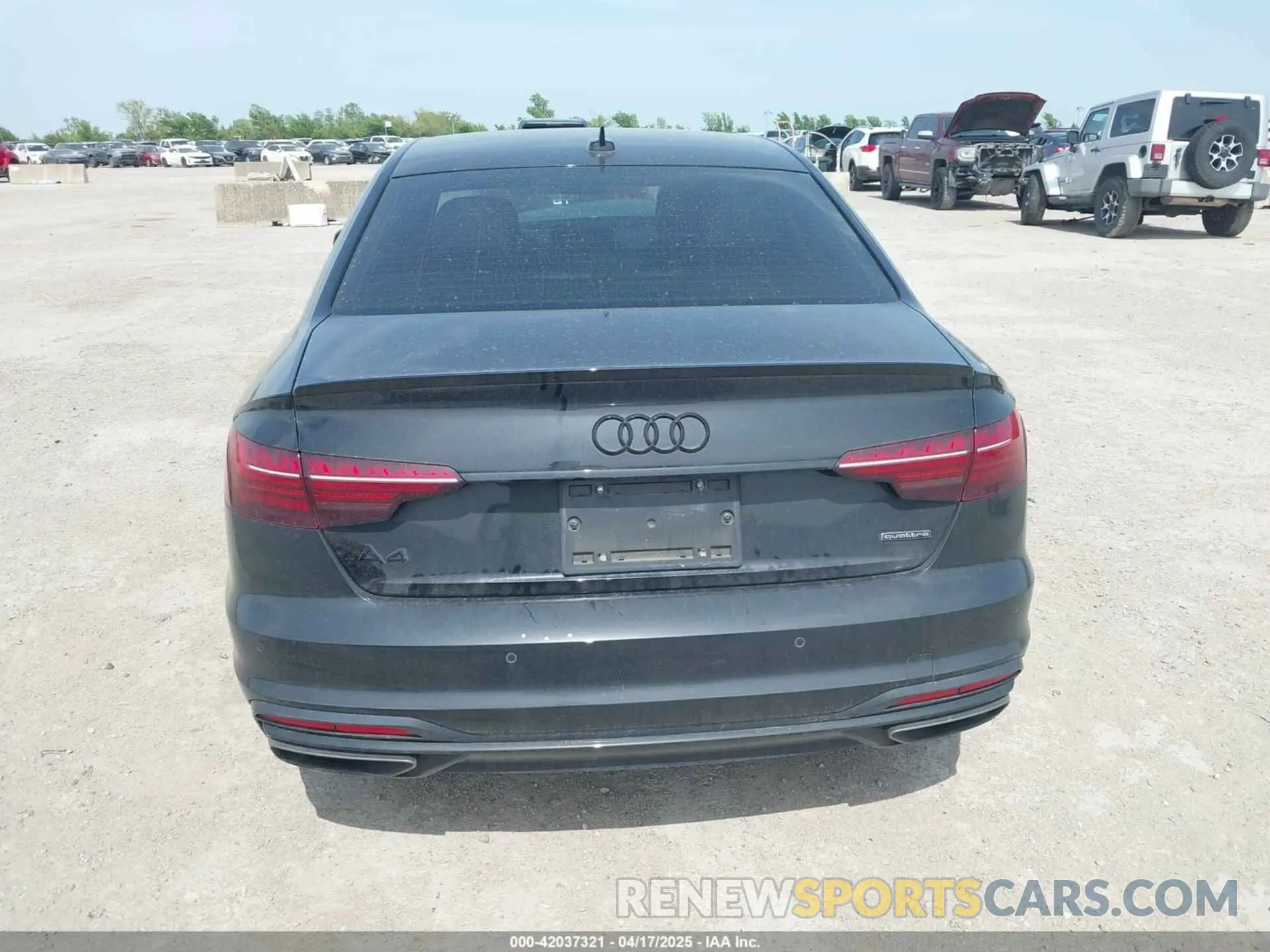 17 fotografías del automóvil dañado WAUEAAF48PA009002 AUDI A4 2023
