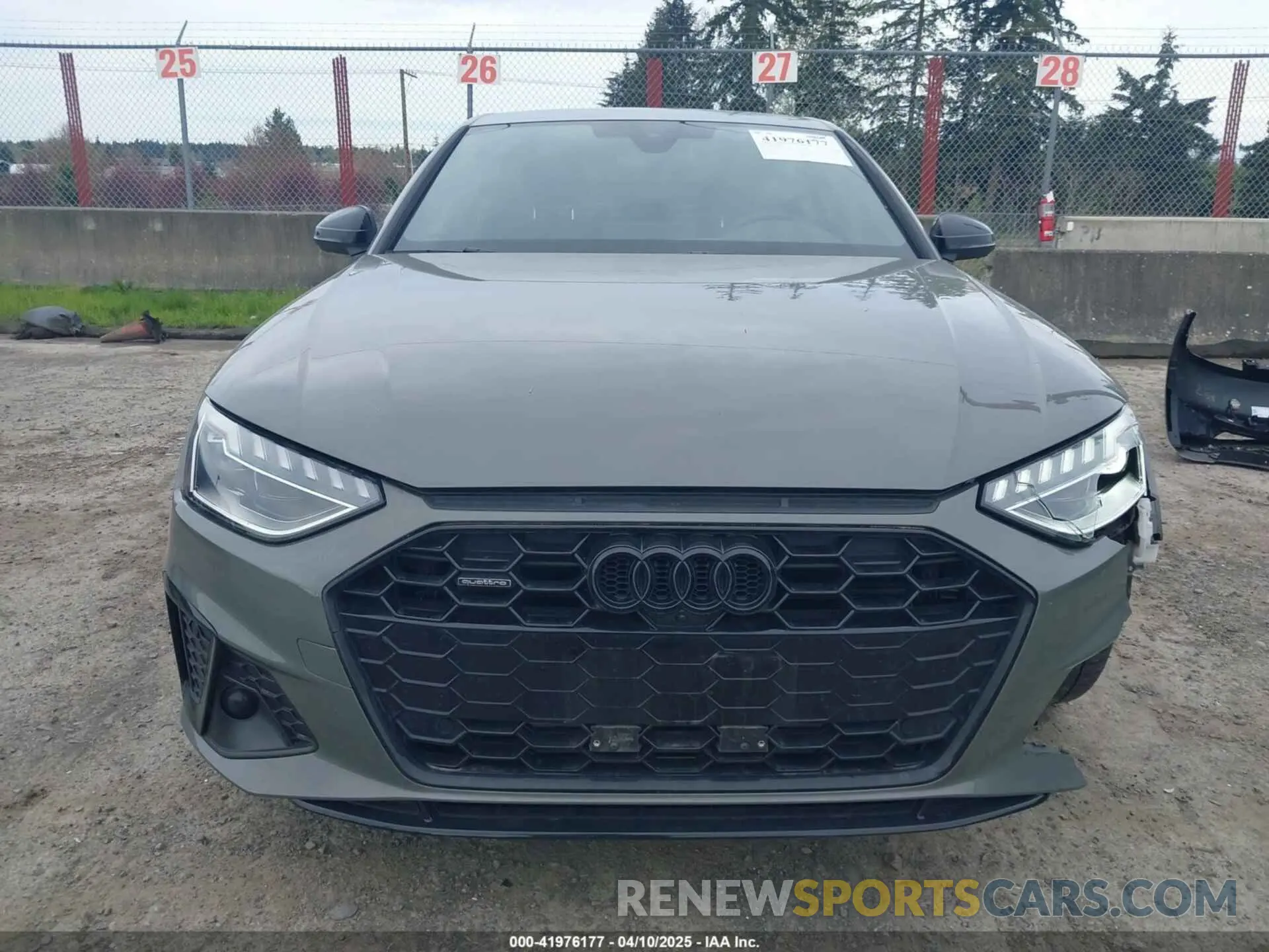 12 fotografías del automóvil dañado WAUEAAF48PA037009 AUDI A4 2023