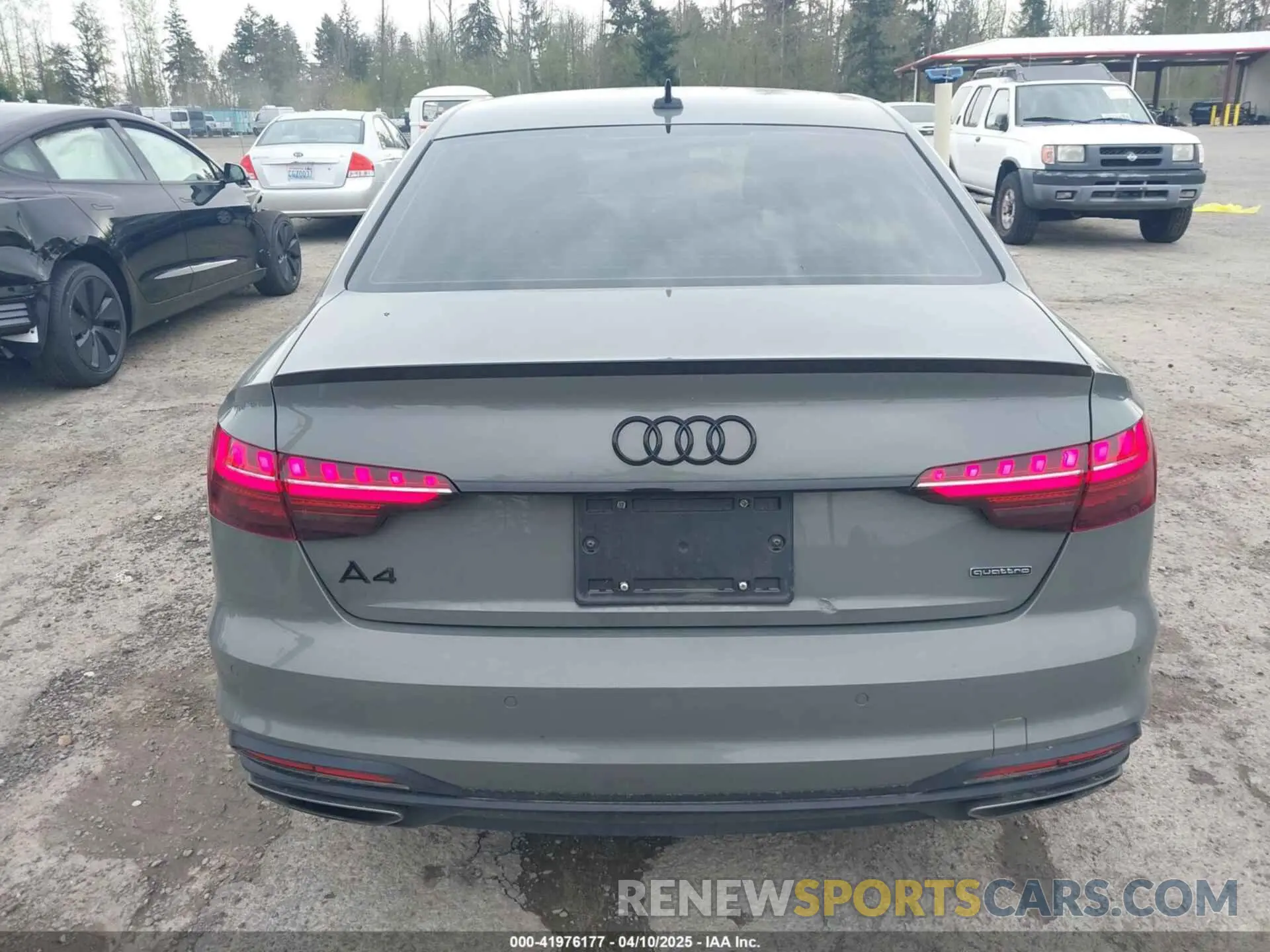 16 fotografías del automóvil dañado WAUEAAF48PA037009 AUDI A4 2023