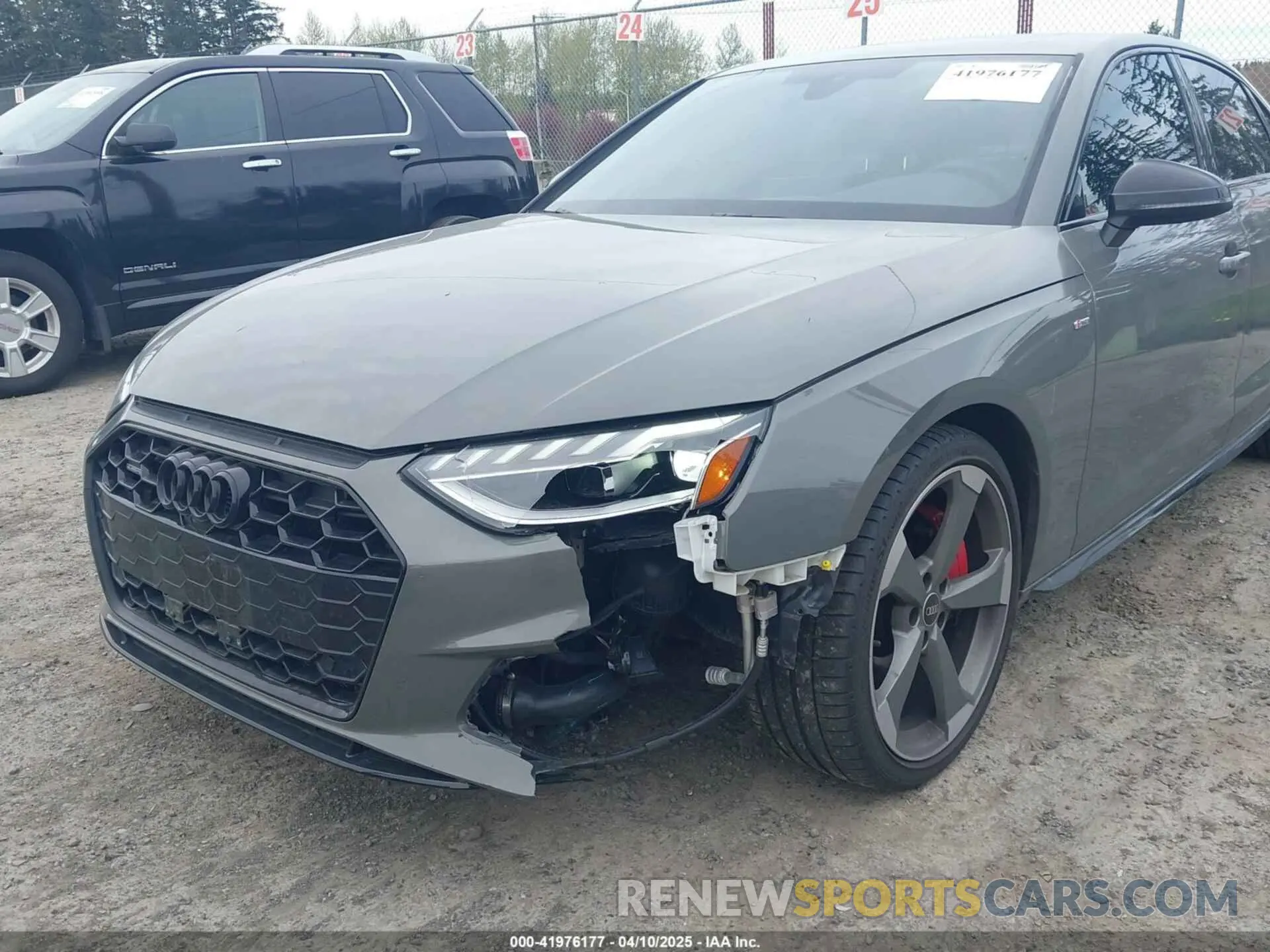 6 fotografías del automóvil dañado WAUEAAF48PA037009 AUDI A4 2023