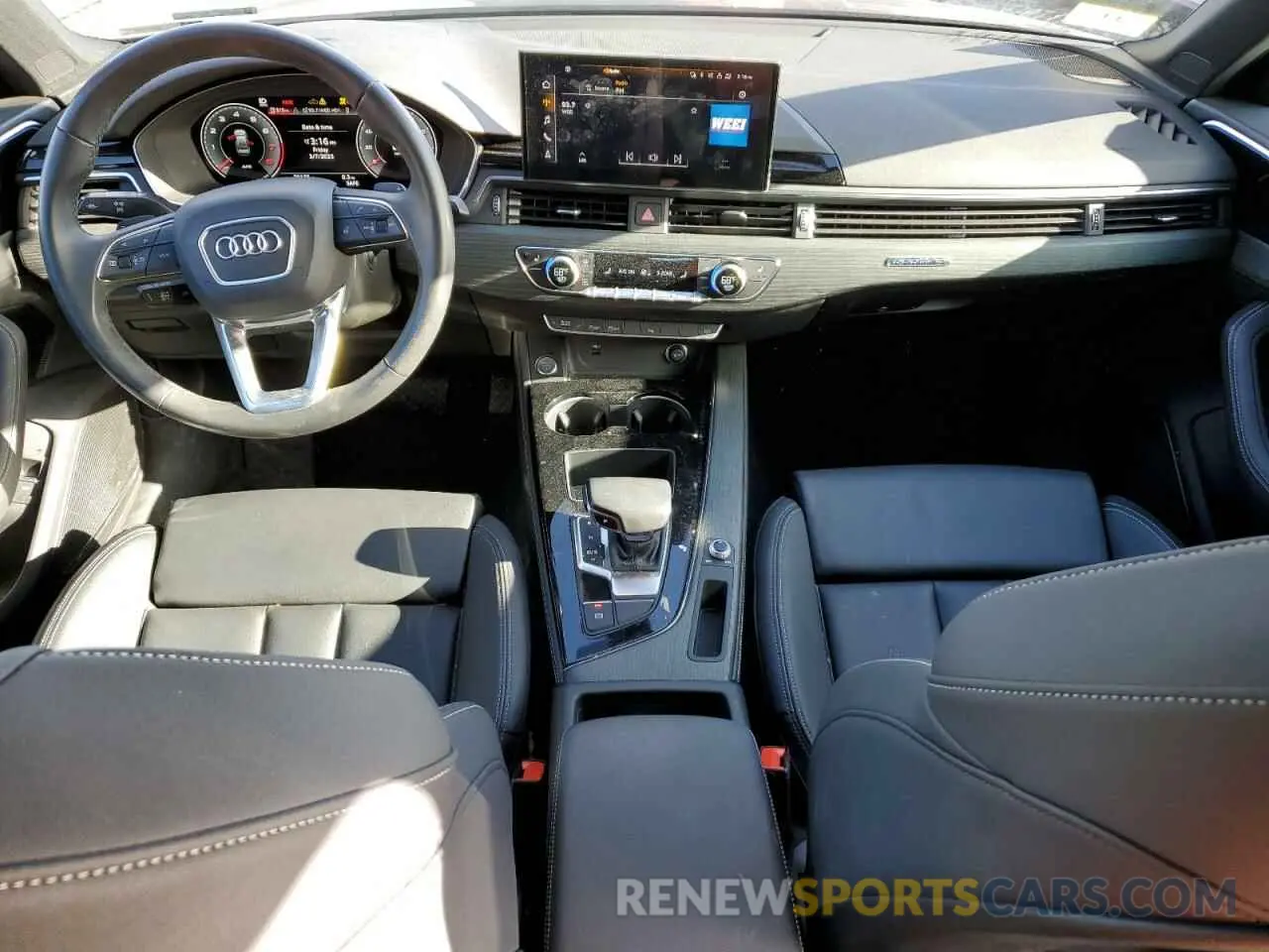 8 fotografías del automóvil dañado WAUEAAF48PN001846 AUDI A4 2023