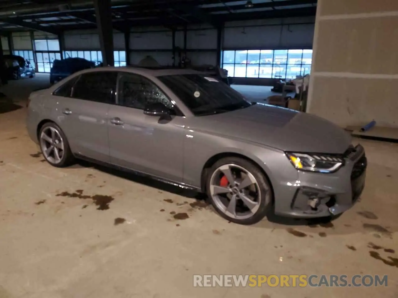 4 fotografías del automóvil dañado WAUEAAF49PA022390 AUDI A4 2023