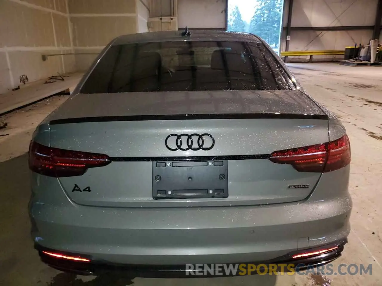 6 fotografías del automóvil dañado WAUEAAF49PA022390 AUDI A4 2023