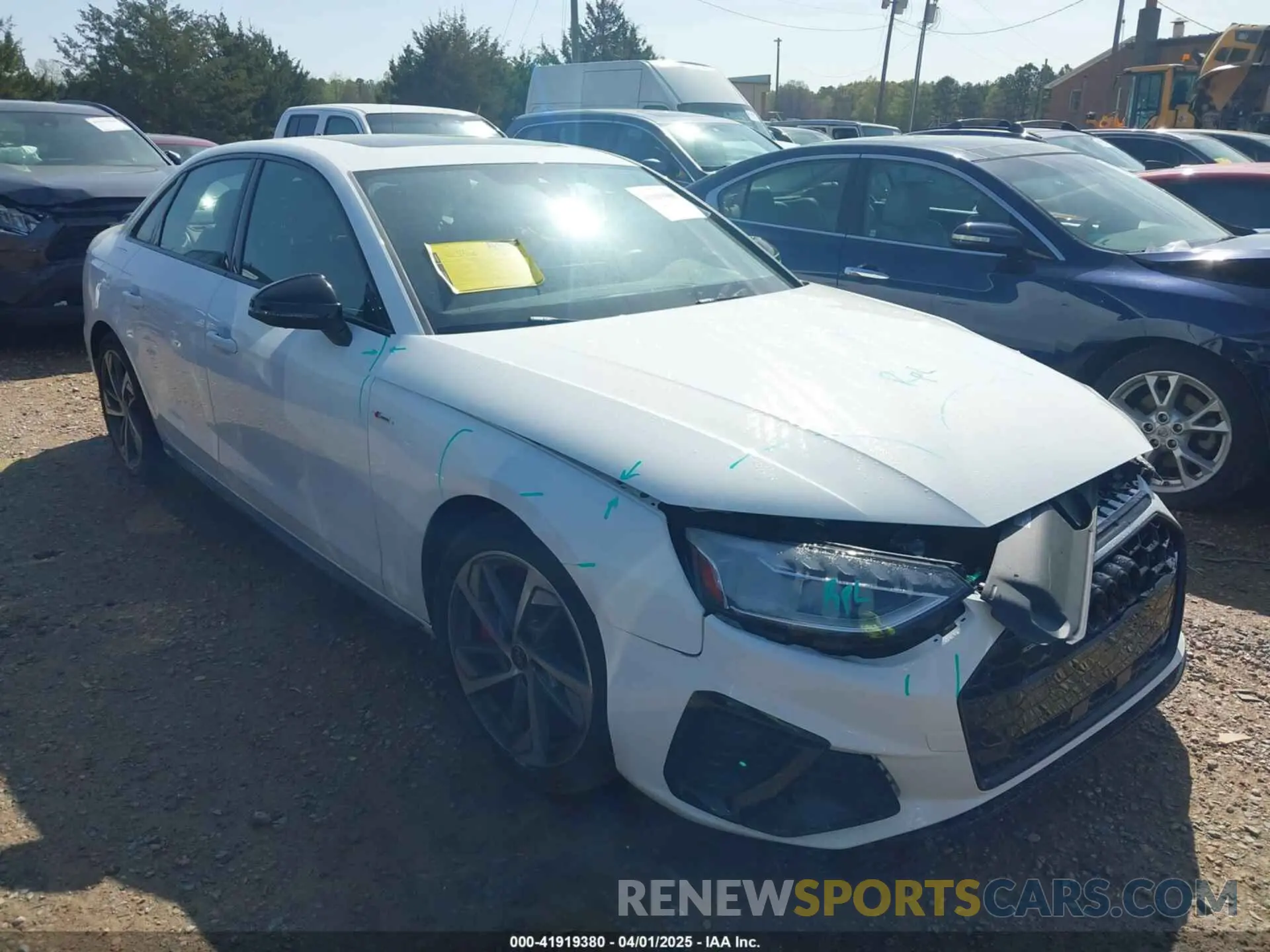 1 fotografías del automóvil dañado WAUEAAF49PA026939 AUDI A4 2023