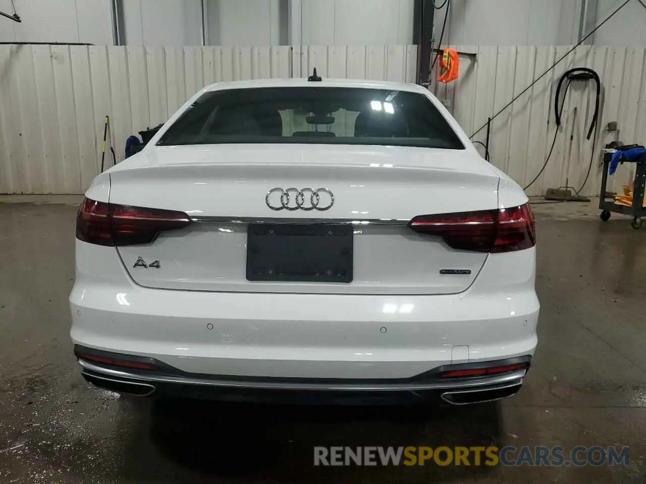 6 fotografías del automóvil dañado WAUEAAF49PN006909 AUDI A4 2023