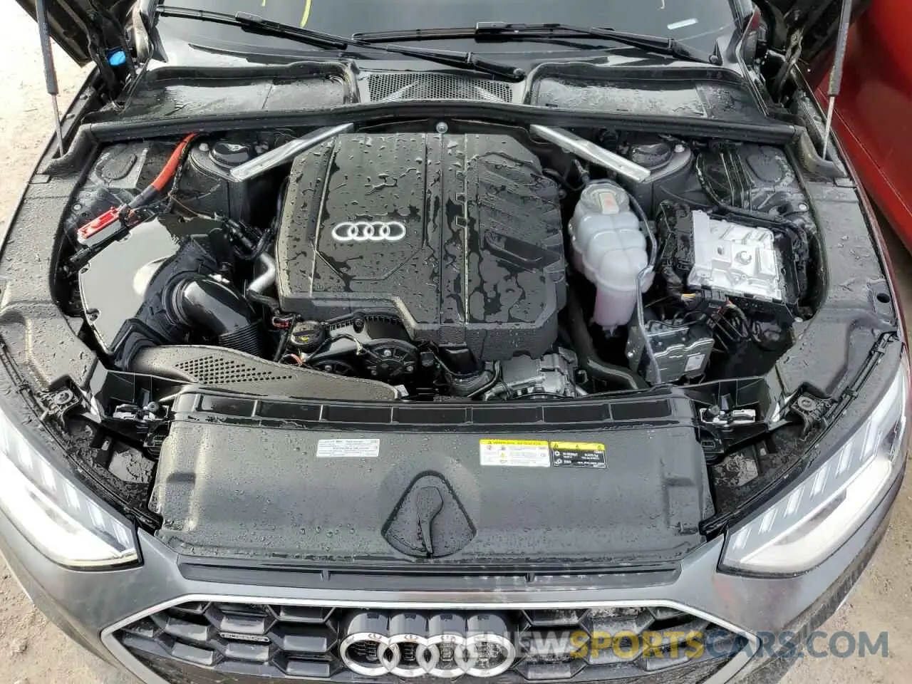 11 fotografías del automóvil dañado WAUEAAF49PN014301 AUDI A4 2023